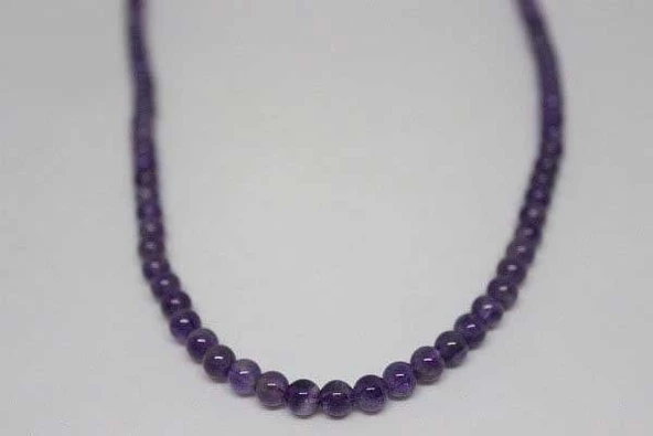 Ametist Taşı 4-5mm/adet - Resim 4