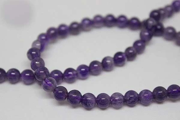 Ametist Taşı 4-5mm/adet - Resim 5