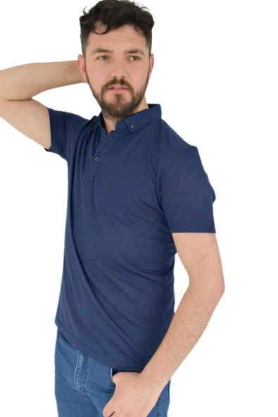 Erkek Polo Yaka Tişört R2180 BGL-ST02787 - Resim 6