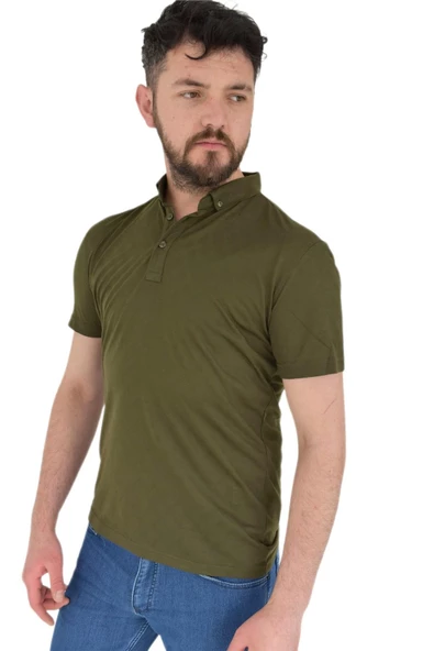 Erkek Polo Yaka Tişört R2180 BGL-ST02787 - Resim 9