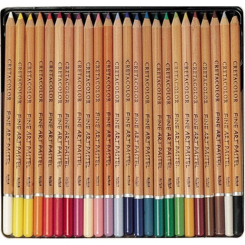 Cretacolor Fine Art Pastel Boya Kalemi Seti Metal Kutu 24 Renk