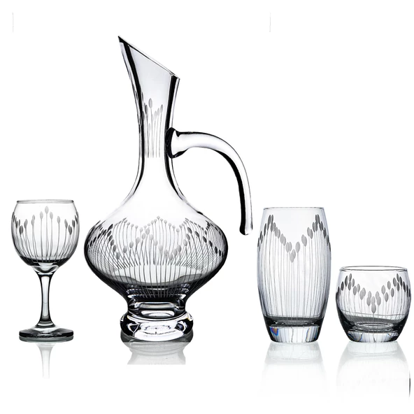 Decocia Pudgy 37 Parça 12 Kişilik  Bardak Çeyiz Seti Bosna Karaflı Vega Desenli ürün görseli