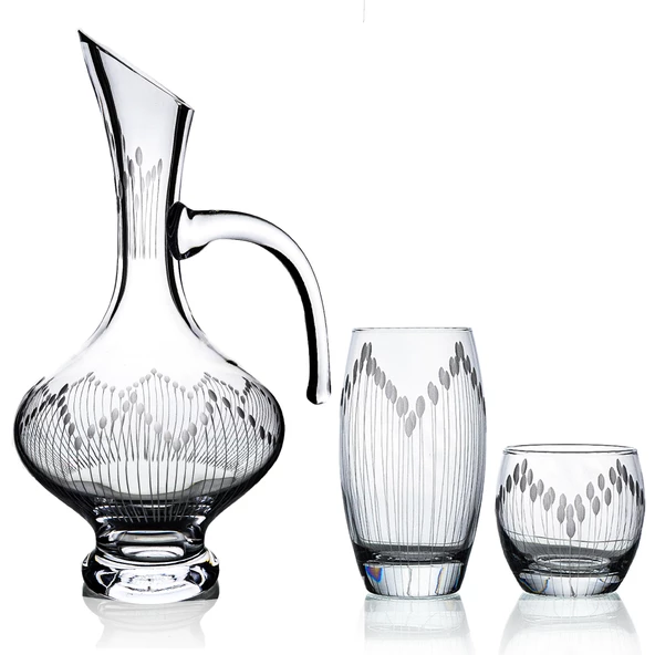 Decocia Pudgy 13 Parça 6 Kişilik  Bardak Seti Bosna Karaflı Vega Desenli ürün görseli