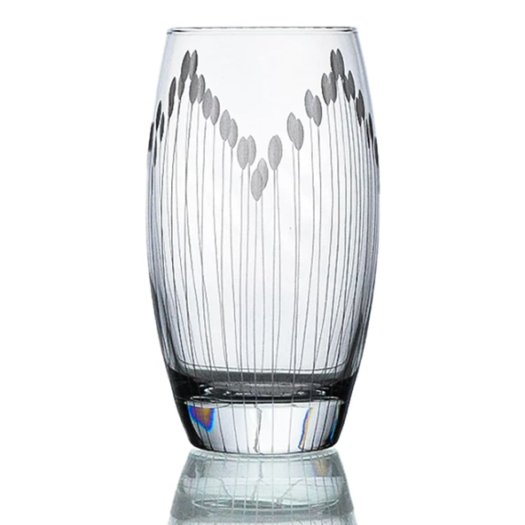 Decocia Pudgy 25 Parça  12 Kişilik Bardak Seti Bosna Karaflı Vega Desenli - Resim 3