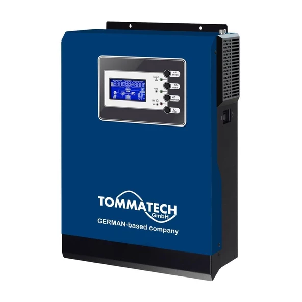 TommaTech 1K Mppt 12V 1Faz 1000 W Watt Akıllı İnverter İnvertör