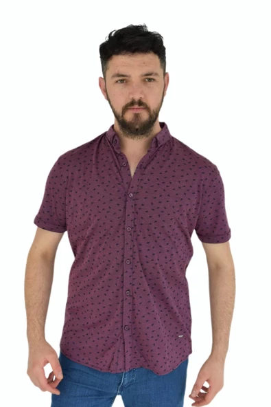 Erkek Dügmeli Polo Yaka Tişört R43700 BGL-ST02775 ürün görseli