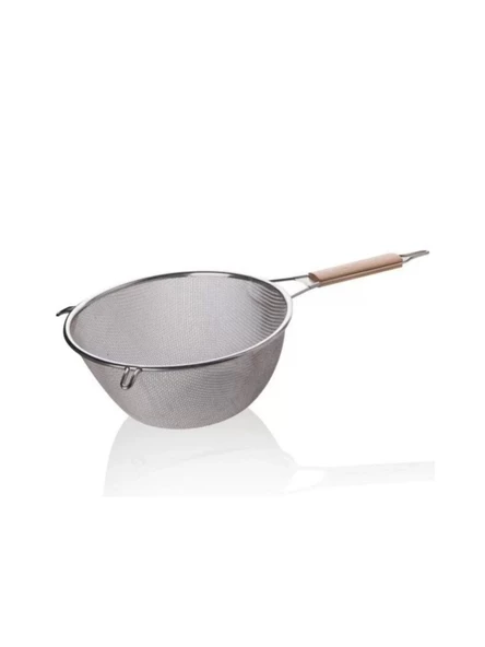 Balsa ASS25 Ahşap Saplı Süzgeç 24 Cm - 1