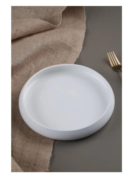 Acar SCT21.0226 Porselen Beyaz MezeTabağı 10,5 cm 6'lı ürün görseli 1