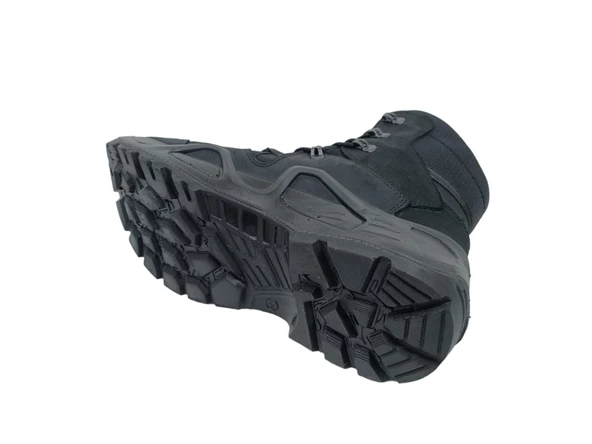 Scooter Hakiki Deri Su Geçirmez Tactical Siyah Erkek Postal P1490NS - 4