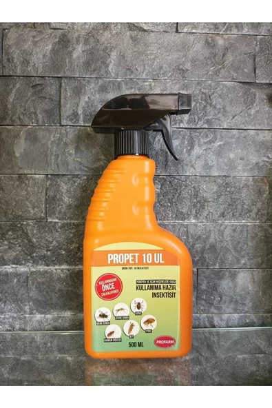 Propet 10ul Pire, Kene Ve Haşere Spreyi 500Ml 1 Adet