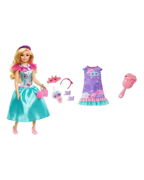 Barbie İlk Bebeğim Delüks Bebek Oyun Seti HMM66 - 2