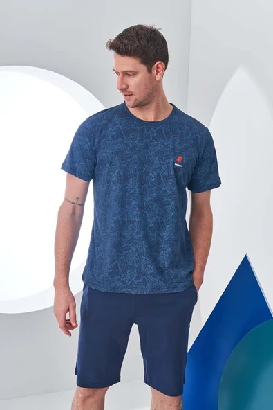 Pjs 24316 Erkek Şort Pijama Takım - 3