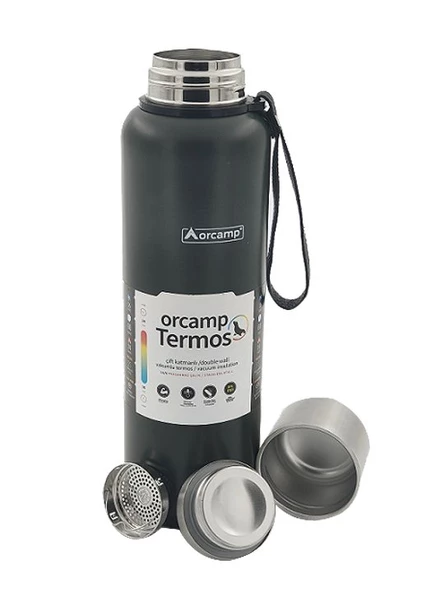 Orcamp Çift Yalıtımlı Çelik Termos 1.5 LT
