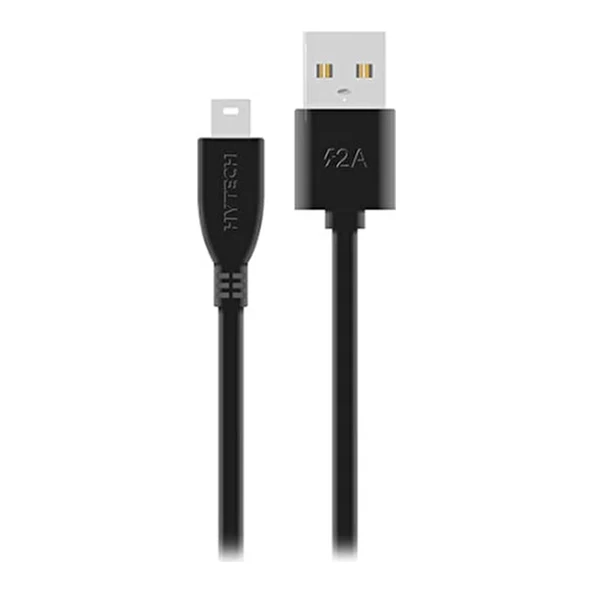 Hytech HY-X52 1 mt 1.5A Siyah Mini 5 pin USB Kablo