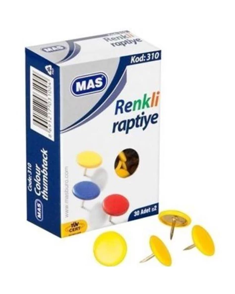 Mas Renkli Raptiye 310