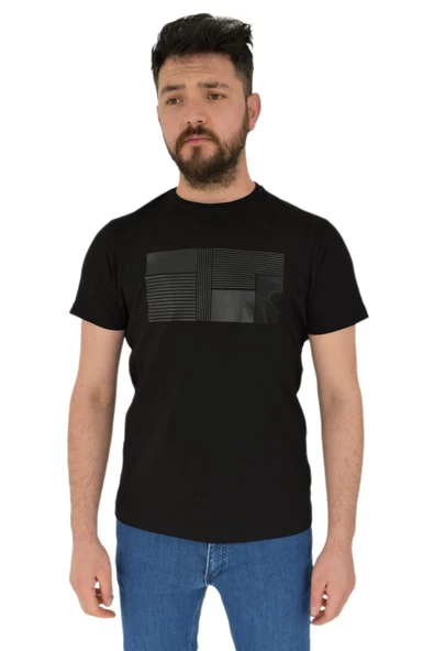 Erkek Baskılı Sıfır Yaka Tişört 2385 BGL-ST02824 ürün görseli