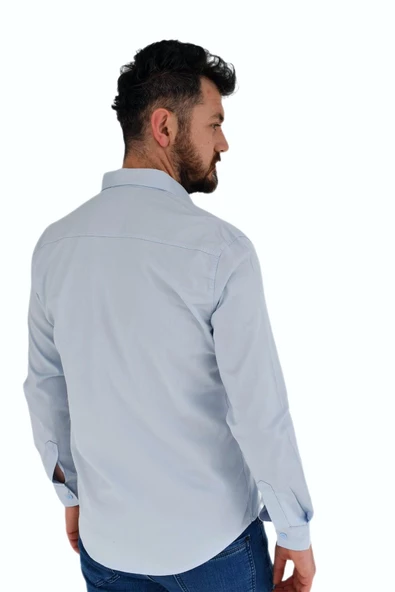 Erkek Spor Gömlek Silim Fit 9957 BGL-ST02724 - 9