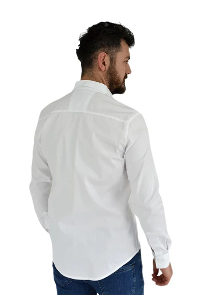 Erkek Spor Gömlek Silim Fit 9957 BGL-ST02722 - Resim 8