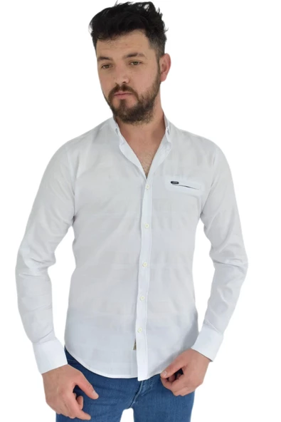 Erkek Spor Gömlek Silim Fit 9843 BGL-ST02725 ürün görseli