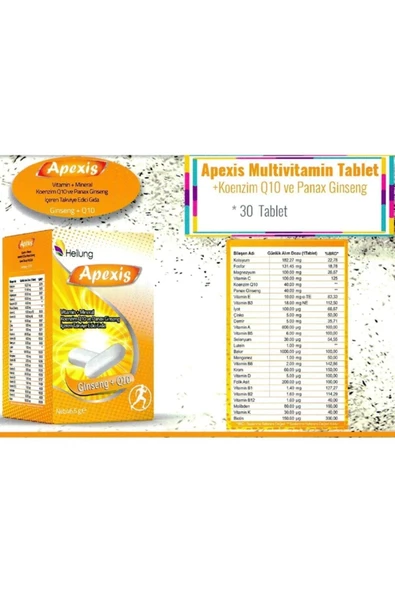 Multi Vitamin Mineral Ginseng 10 30 Tablet - 3