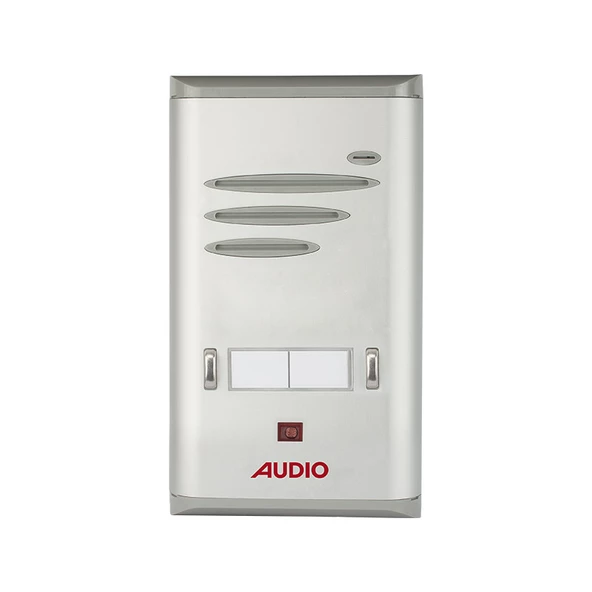 Audio 004849 Basic Serisi Çift Butonlu Zil Paneli 02li