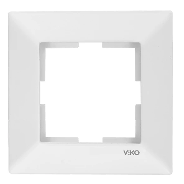 Viko 9097 9001 Meridian Beyaz Tekli Çerçeve