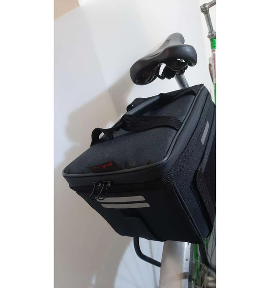 PROCYCLE ARKA BAGAJ TERMAL ÇANTA PC-410 GRİ - 6