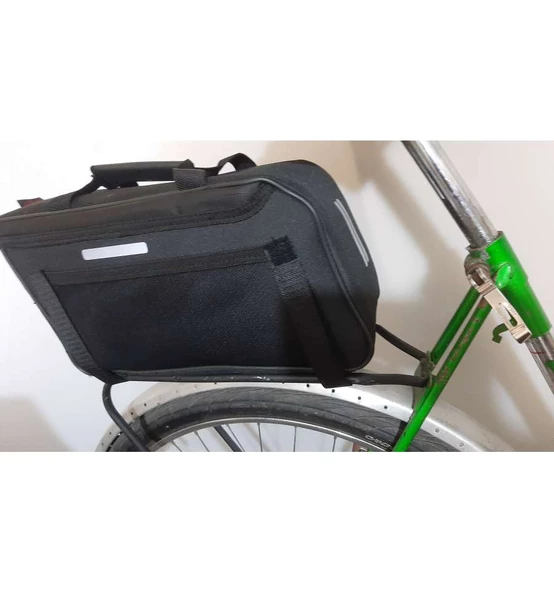 PROCYCLE ARKA BAGAJ TERMAL ÇANTA PC-410 GRİ - 2
