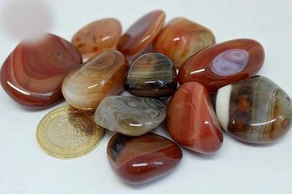 Akik Taşı Açık Kahverengi ürün görseli