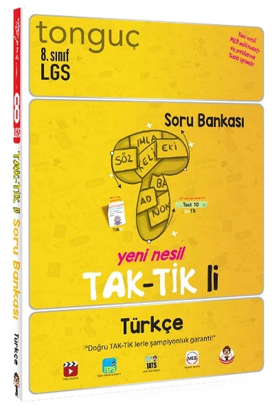 8. Sınıf Türkçe Taktikli Soru Bankası - Tonguç Yayınları