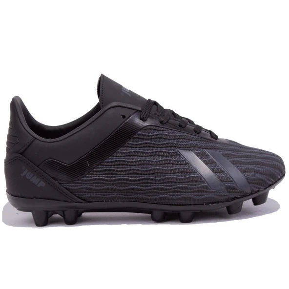 Jump 25850 Siyah Gri Krampon Erkek Futbol Ayakkabı - 2