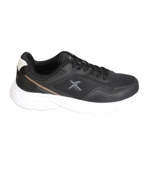 KİNETİX Kadın Siyah Fileli Yazlık Sneaker Spor Yürüyüş Ayakkabısı - 2