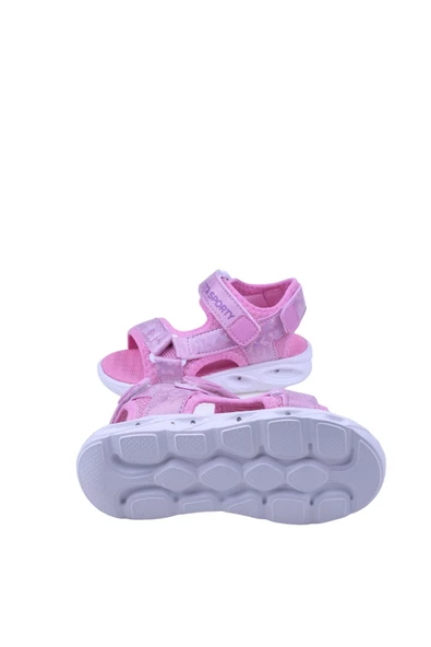 Walkenzo Vetta-103 Kız Çocuk Işıklı Anatomik Sandalet - Resim 11