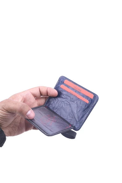 West Polo 107 Erkek Hakiki Deri Kartlık - 8