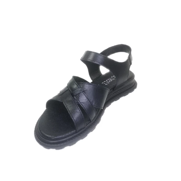 Janestt Kadın Deri Sandalet 438-S-21 - 4