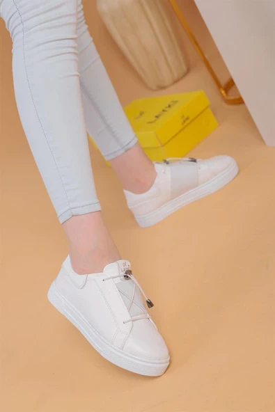 Alvaro Beyaz Renkli Sneaker - 3