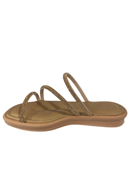 Rissoli 410 Bilekten Bağlı Aksesuarlı Kadın Günlük Terlik (Yaz 23) - 9