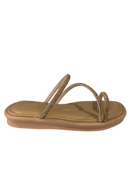 Rissoli 410 Bilekten Bağlı Aksesuarlı Kadın Günlük Terlik (Yaz 23) - 7