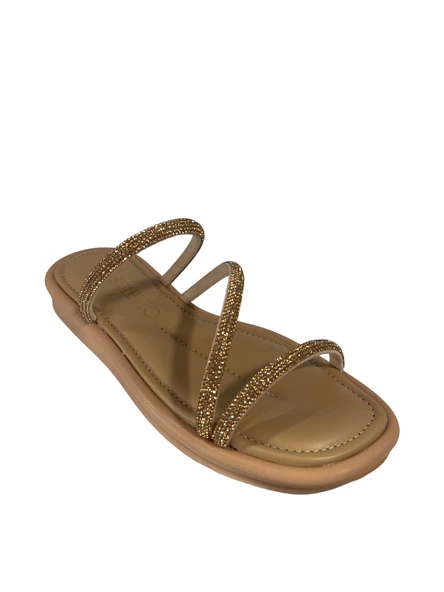 Rissoli 410 Bilekten Bağlı Aksesuarlı Kadın Günlük Terlik (Yaz 23) - 11