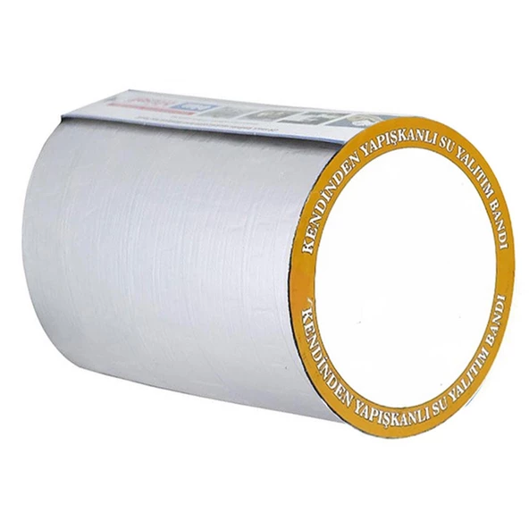 Çatı Yalıtım Baca Dibi Bandı Folyolu Ses Su Yalıtım Bant Bandı 15 cm x 10 Mt - 7