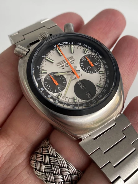 Citizen Bullhead 38mm Çelik Kordon Erkek Kol Saati 67-9143 2.El - 3