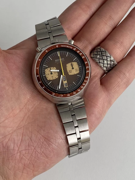 Seiko Bullhead 44mm Çelik Kordon Erkek Kol Saati 6138-0040 2.El ürün görseli
