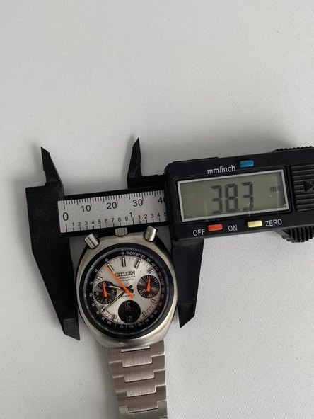 Citizen Bullhead 38mm Çelik Kordon Erkek Kol Saati 67-9143 2.El - 7