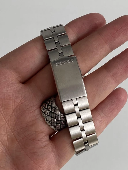 Seiko Bullhead 44mm Çelik Kordon Erkek Kol Saati 6138-0040 2.El - Resim 7