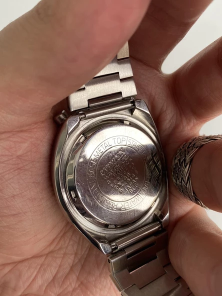 Citizen Bullhead 38mm Çelik Kordon Erkek Kol Saati 67-9143 2.El - 5