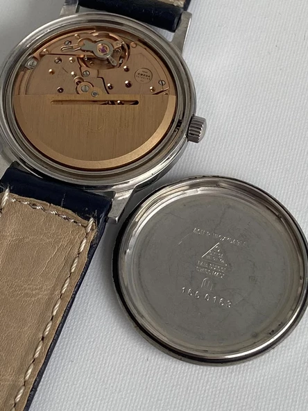 Omega Geneve 35mm Deri Kordon Erkek Kol Saati 166.0163 2.El - 5
