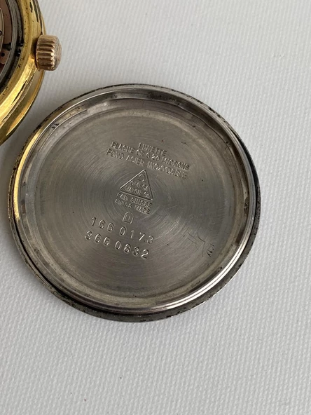 Omega Geneve 36mm Deri Kordon Erkek Kol Saati 166 017.3 2.El - Resim 7