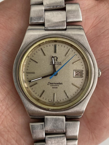 Omega Seamaster Cosmic 38mm Çelik Kordon Erkek Kol Saati 2.El - 3