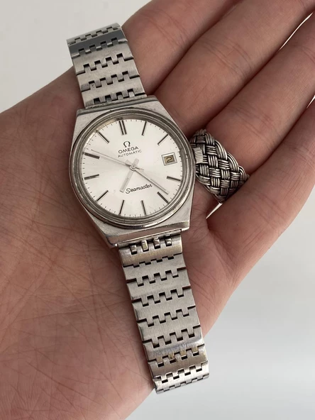 Omega Seamaster 35mm Çelik Kordon Erkek Kol Saati 166.0203 2.El