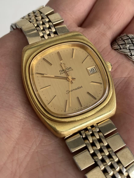 Omega Seamaster 36mm Çelik Kordon Erkek Kol Saati 166.0205 2.El - 2